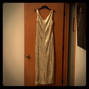 Gold Sequined Dress ✨